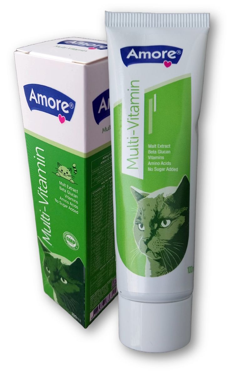 Amore Multivitamin Kedi Maltı 100ml