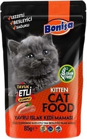 Bonisa Kitten Tavuklu Punch Kedi Ödül Maması