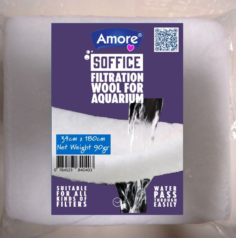 Soffice 90gr Akvaryum Filtre Elyafı 34x180cm